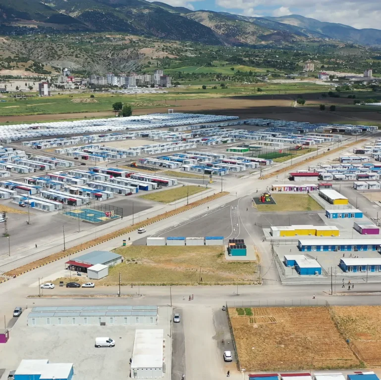 deprem bölgesi prefabrik